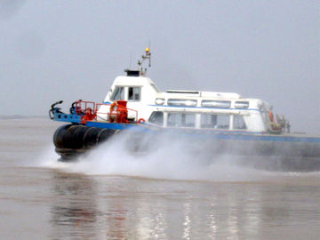 Cross Channel Ferry Barge Multi - Purpose With Air Cushion Platform