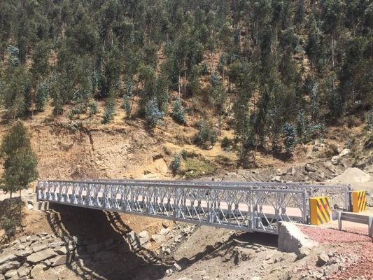 Puente Metálico Modular  de Acero Carga HL-93 Estándar AASHTO