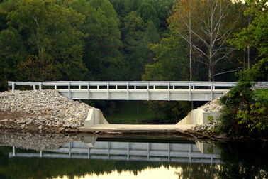 Girder 42m Steel Suspension Bridge Simple Structure
