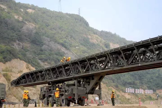 Emergency Equipment Mechanized Bridge Fast Erection Span 17-51m