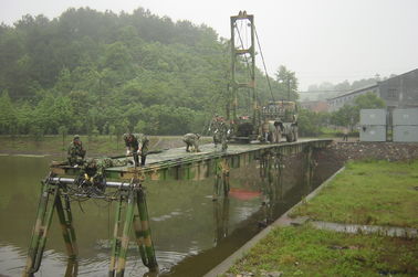 All Kinds Of Military Vehicles Modular Mechanized Bridge Overcome Medium And Small Rivers