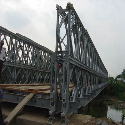 Hot Dip Galvanized Prefabricated Steel Bridge Bailey