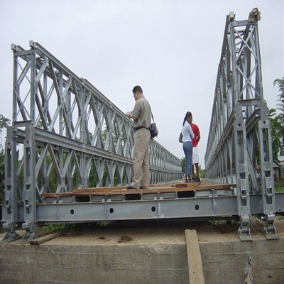 Large Span Bailey Bridge Q345b-Q460c Prefabricated Steel
