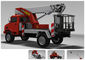 115km/H Transport Semi Trailer Electricity Rescue Vehicle Hydraulic Control Clutch