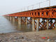 Prefabricated Delta Bailey Bridge / Steel Truss Bridge With Steel Structure