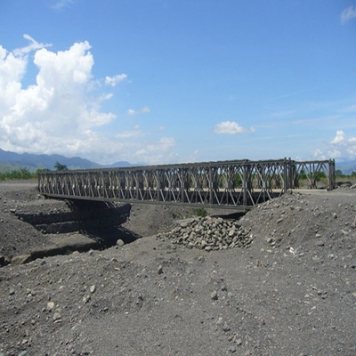 Length 50m Compact Panel Astm Steel Truss Arch Bridge